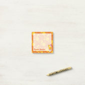 Post-it® Cocktail Tequila Sunrise (Sur un bureau)