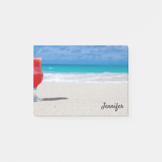 Post-it® Cocktails Sur La Plage do-it-yourself Nom Accueil (Devant)