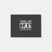 Post-it® Code Écriture Programmer sans bogues (Devant)