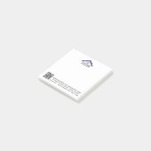 Post-it® Code QR avec logo personnalisé (Incliné)