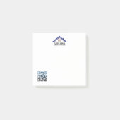 Post-it® Code QR du logo personnalisé (Devant)