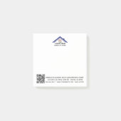 Post-it® Code QR du logo personnalisé (Devant)