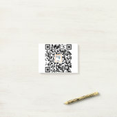 Post-it® Code qr du notaire (Sur un bureau)