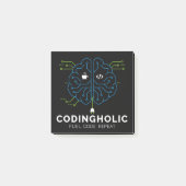 Post-it® Coding Brain Reminder Sticky Notes (Devant)