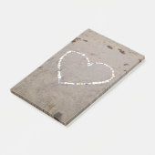 Post-it® Coeur Beach Shell (Incliné)