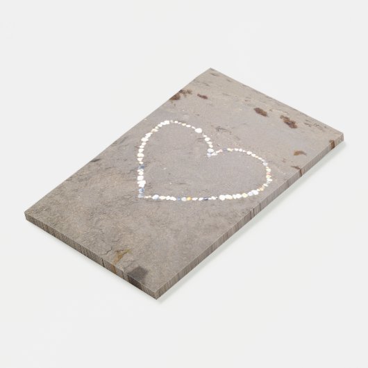 Post-it® Coeur Beach Shell (Incliné)