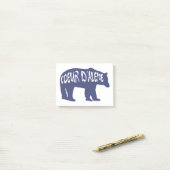 Post-it® Coeur d'Alene Idaho Ours (Sur un bureau)