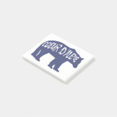 Post-it® Coeur d'Alene Idaho Ours (Incliné)