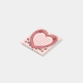 Post-it® Cœur d'amour (Incliné)