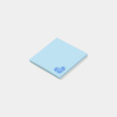 Post-it® Coeur d'amour Grec Oeil Bleu (Incliné)