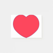 Post-it® Coeur de courrier (Devant)