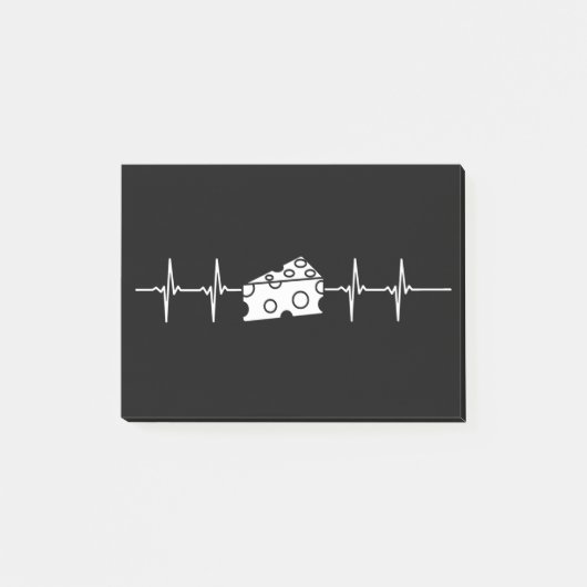 Post-it® Coeur de fromage (Devant)
