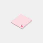 Post-it® Coeur de scintillement d'Emoji (Incliné)