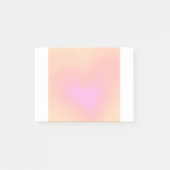 Post-it® Coeur mignon dégradé Post-It Notes (Devant)