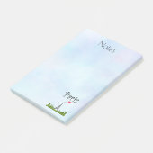 Post-it® Coeur Paris avec la Tour Eiffel (Incliné)