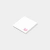 Post-it® Coeur rose mou personnalisé (Incliné)