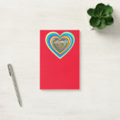 Post-it® Coeur valentin multicolore Thunder_Cove (Bureau)