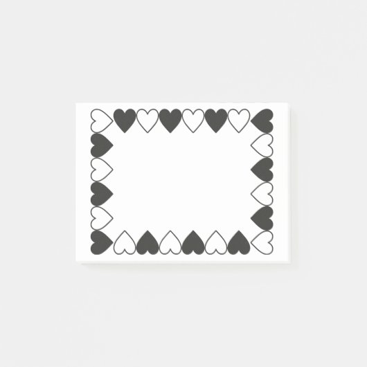 Post-it® Coeurs (Devant)