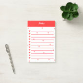 Post-it® Coeurs (Bureau)