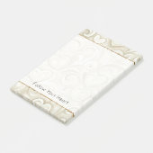 Post-it® Cœurs de Crème (Incliné)
