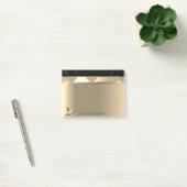 Post-it® Coeurs Or Glitterie Fille, Talons Haut Personnalis (Bureau)