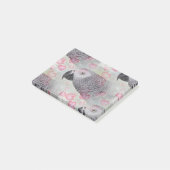 Post-it® Coeurs Puffy Gris Africains (Incliné)