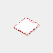 Post-it® Coeurs rouges personnalisés (Incliné)