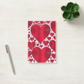 POST-IT® COEURS ROUGES POUR LA JOURNÉE DE VALENTINE (Bureau)