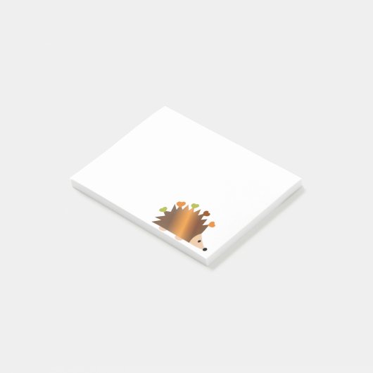 Post-it® Coeurs sur un hérisson (Incliné)