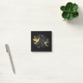 Post-it® Colibri noir et or (Bureau)