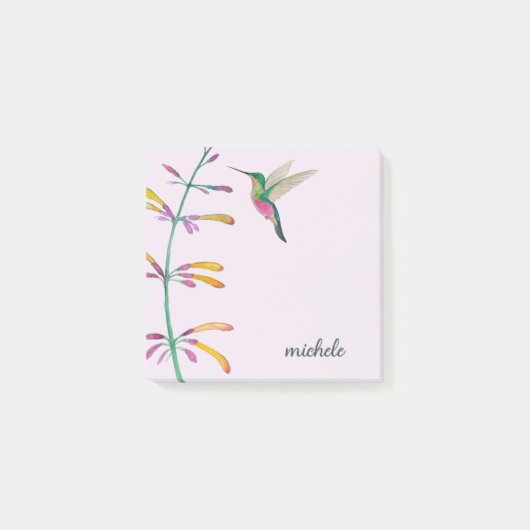 Post-it® Colibri personnalisé (Devant)