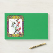 Post-it® Colibris et Fleurs #5 (Sur un bureau)