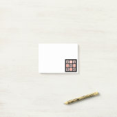 Post-it® Collage des timbres de nature (Sur un bureau)
