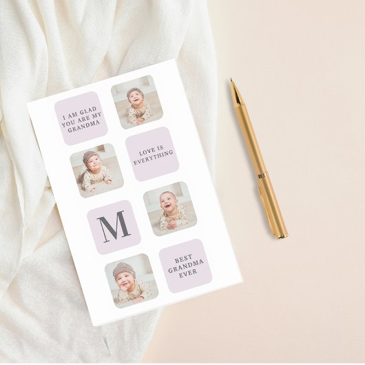 Post-it® Collage Photo & Meilleure Grand-Mère Jamais Meille