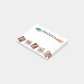 Post-it® Collage tribal de photo de flèche de bébé fait sur (Incliné)