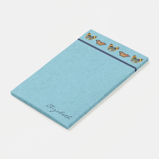 Post-it® Collecte de papillons (Incliné)