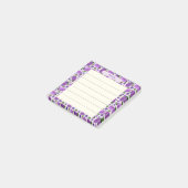 Post-it® Collection Blush & Bloom Aubergine – Douce Lilac (Incliné)