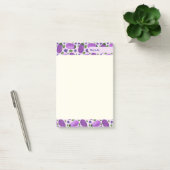 Post-it® Collection Blush & Bloom Aubergine – Douce Lilas (Bureau)