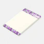 Post-it® Collection Blush & Bloom Aubergine – Douce Lilas (Incliné)