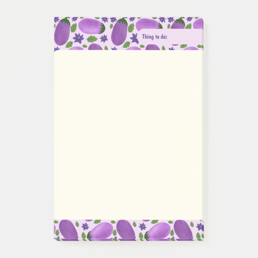 Post-it® Collection Blush & Bloom Aubergine – Douce Lilas (Devant)