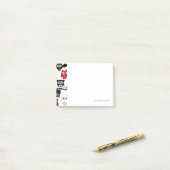 Post-it® Collection De Chouettes D'Halloween Éffrayantes (Sur un bureau)