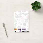 Post-it® Collection De Chouettes D'Halloween Éffrayantes (Bureau)