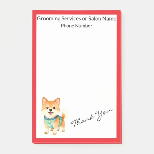 Post-it® Collection de luxe pour animaux de compagnie perso (Devant)