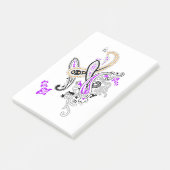 Post-it® Collection de paisley botanique de luxe (Incliné)