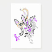 Post-it® Collection de paisley botanique de luxe (Devant)