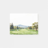 Post-it® Collection de papeterie de golf | Aquarelle Premiu (Devant)