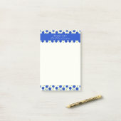 Post-it® Collection de prunes botaniques ivoire (Sur un bureau)
