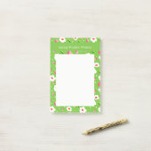 Post-it® Collection florale Spring Meadow Whimsy (Sur un bureau)