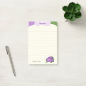 Post-it® Collection Œillet & Fleur d'Aubergine – Éclat d'Iv (Bureau)