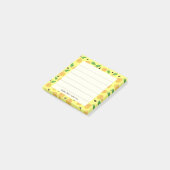 Post-it® Collection Poires Dorées Jaune Clair (Incliné)